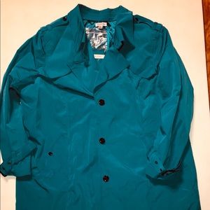 Joan Rivers trench new size 3X